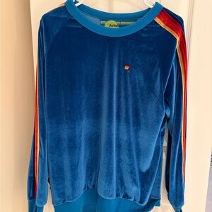 Aviator Nation velvet Blue Sweatshirt